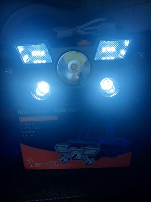 LED- USB Надчелник фенер,туризъм риболов лов хоби