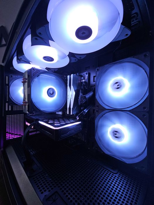 Гаранция! Геймърски компютър! RTX3060TI, Ryzen 5 5600, 16 GB RAM