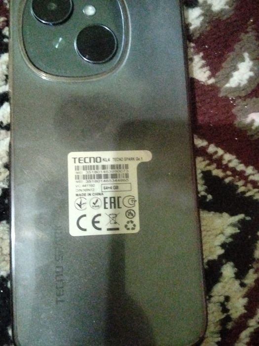 Tecno spark go 1 в хорошем состоянии