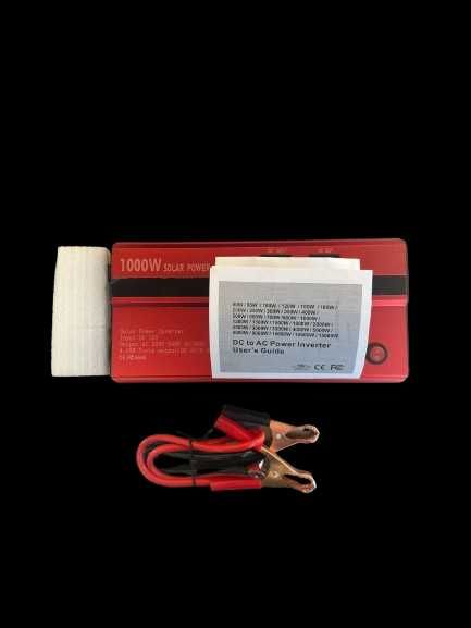 Invertor Solar, Panouri Fotovoltaice, 1000W, 12V DC - 230V AC