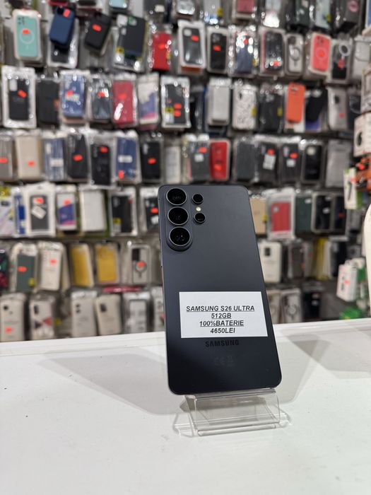 iSellStore  Valcea: Samsung S26 Ultra 512GB / Black