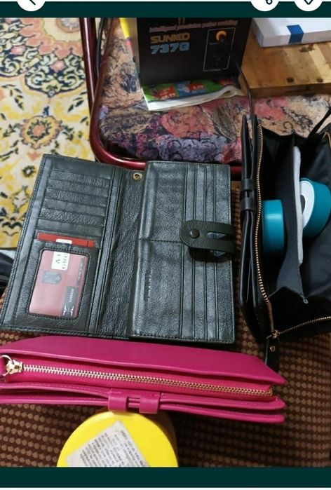 Portmoneu piele naturala pt.femei