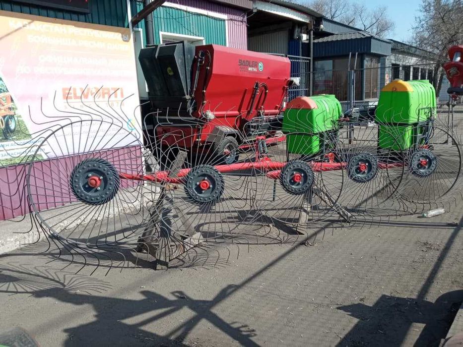 Грабли-ворошилки 5 колес