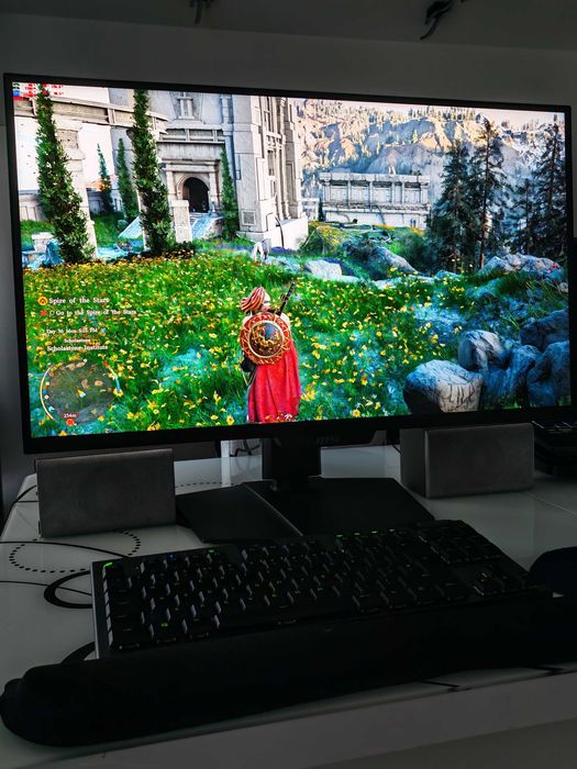 продавам 27инчов Dual mode Mini Led монитор MSI MAG 274UPDF E16M