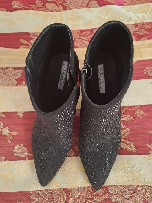 Botine negre elegante