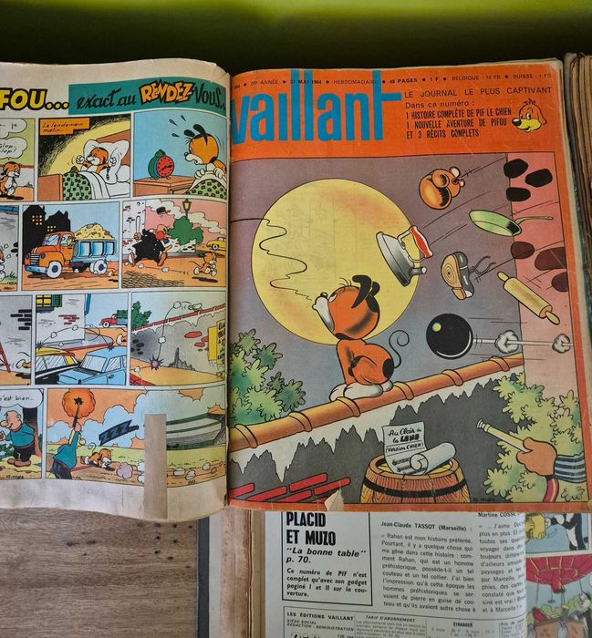 Reviste de colectie Pif , Vaillant 1964