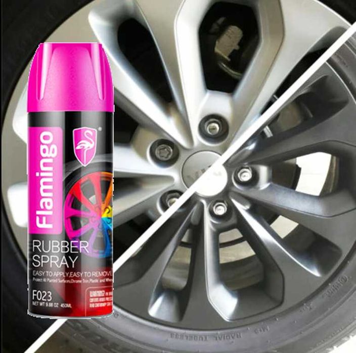 Спрей боя гумено покритие Flamingo - 6 цвята 450 мл.