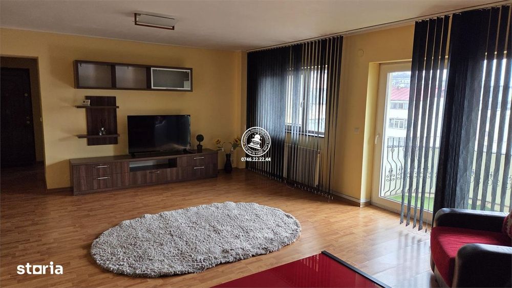 Apartament 3 camere de inchiriat, 2 bai, 2 balcoane - 93 mp, zona Arcu