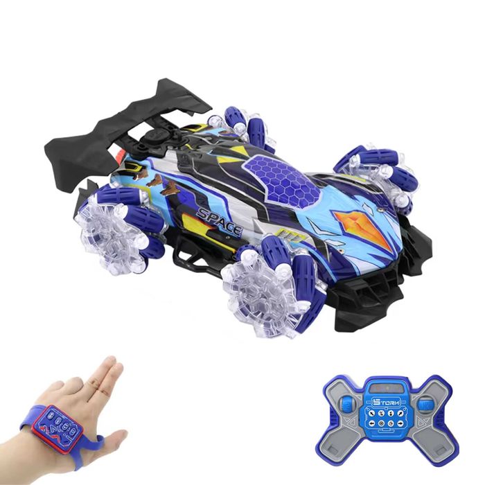 Masinuta cu Telecomanda si Senzor de Mana ROSU si ALBASTRU