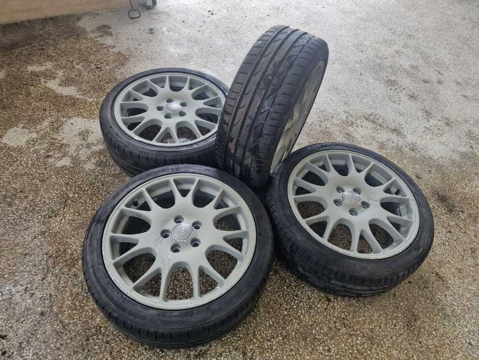 4бр гуми с алуминиеви джанти за Audi, Skoda, Seat, VW