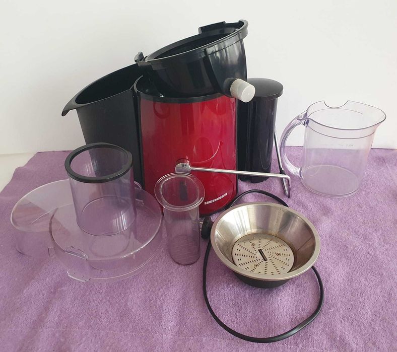 Storcător de fructe și legume HEINNER- Turbomax -FAST JUICER-  inox