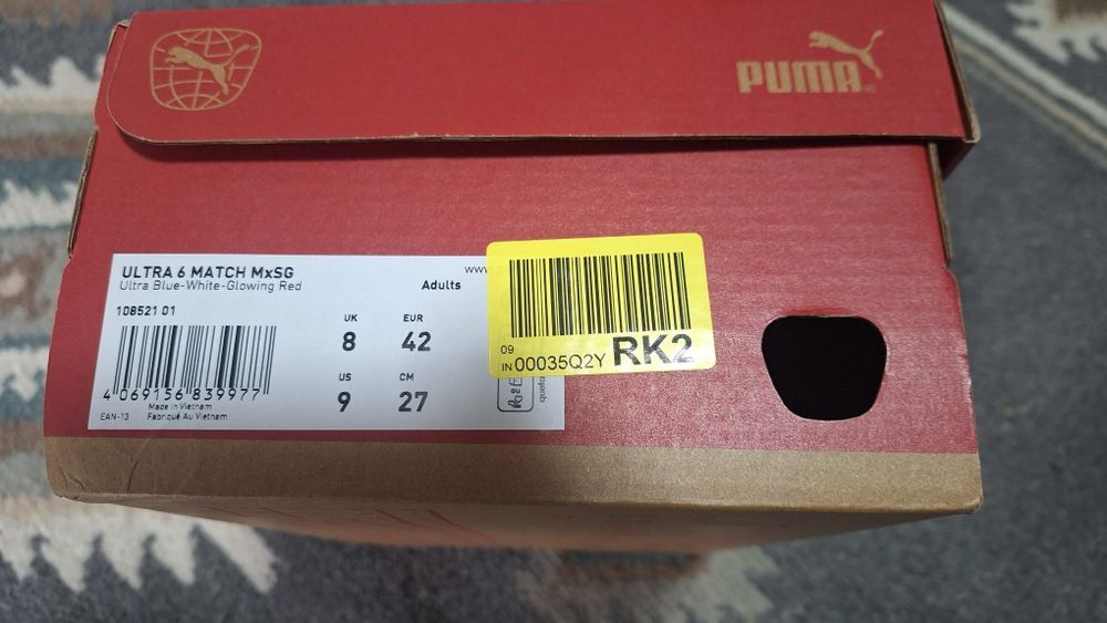 Ghete fotbal Puma Ultra 6 MxSG