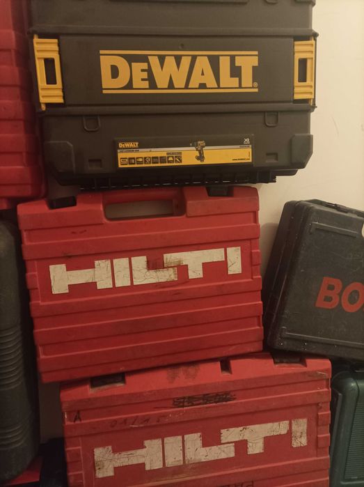хилти,бош , хитачи, спарки - куфари за инструменти