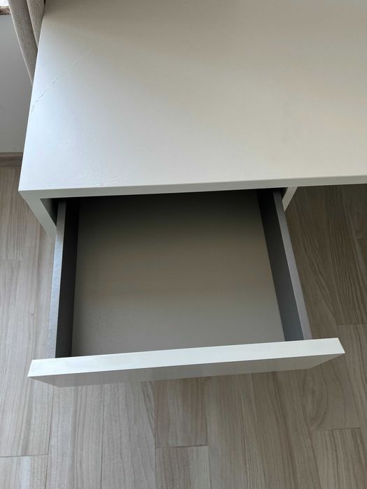 Birou JYSK LIMFJORDEN alb, 120x60 cm, 4 sertare