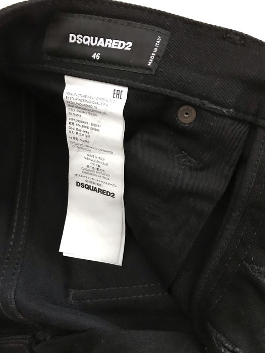 Blugi negri Dsquared2