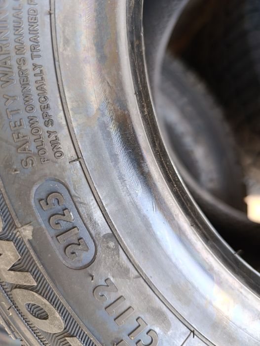 Гуми за платформа 195/55/10,Дот 2025