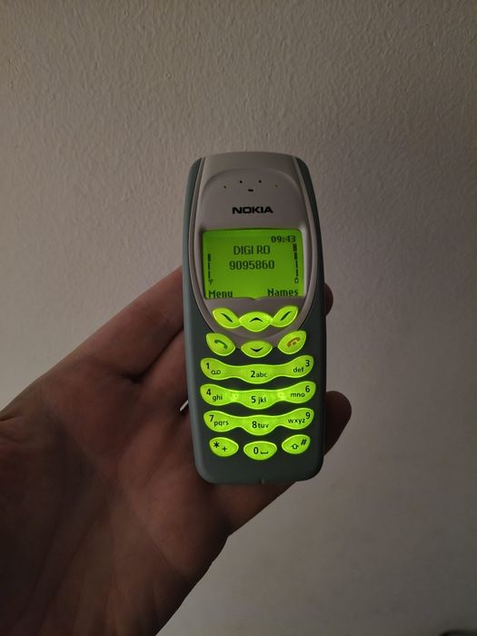 Nokia 3410( decodat, Baterie Nou nouța)