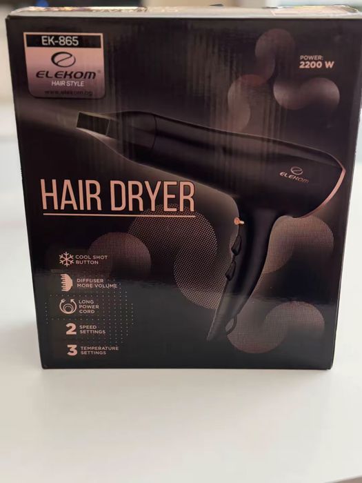 Сешоар ELEKOM EK-865