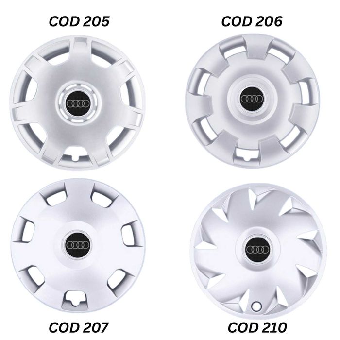 Capace roti R14 Audi diverse modele, pentru jante de tabla
