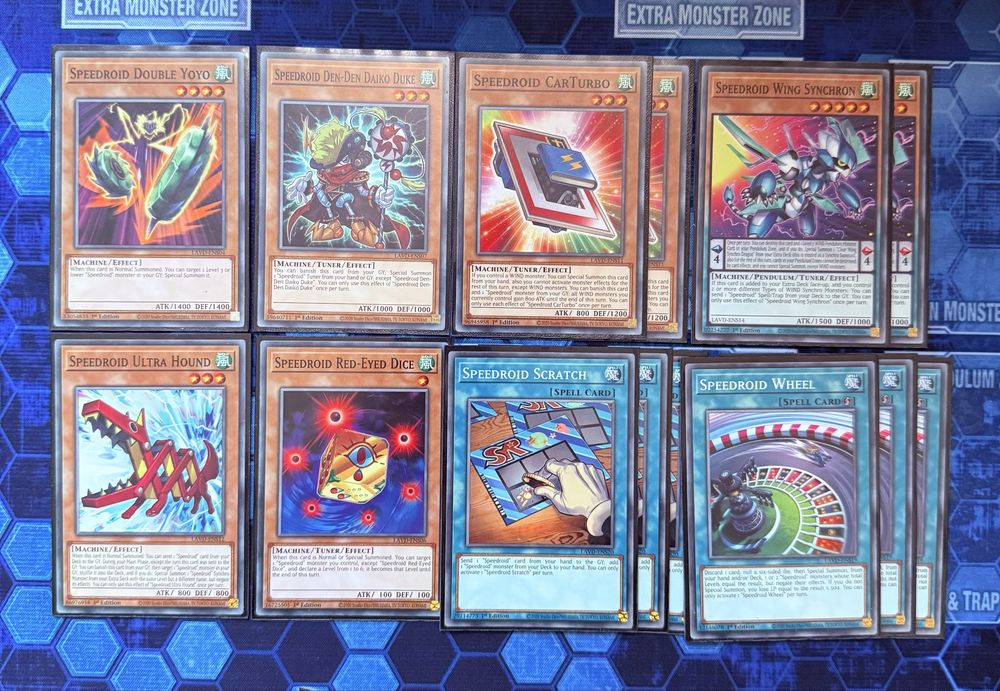 Yu-Gi-Oh! Speedroid тесте