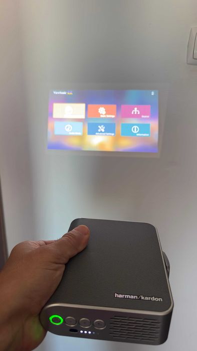 Viewsonic M1 Videoproiector LED WVGA 250 lumeni Boxe Harman Kardon
