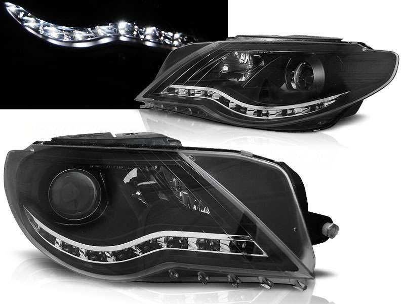 Фарове VW Pasat CC Нови ЛЕД Тъмни Пасат ЦЦ LED Опушени Passat тунинг