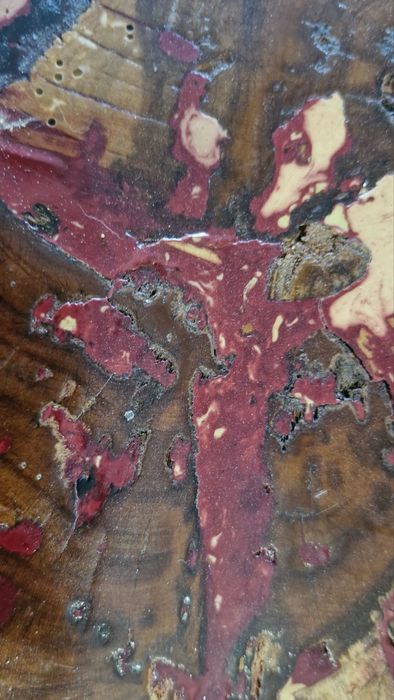 Шайба от джанка с епоксидна смола