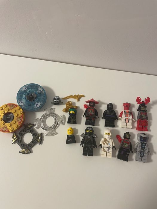 Lot Minifigurine Lego Ninjago Zane Dx Garmadon