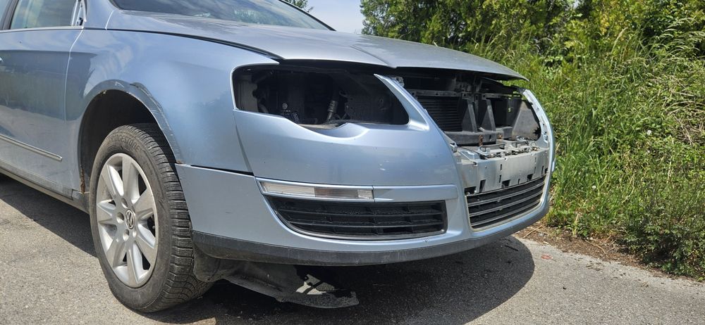 Предна броня Маска Радиатори Перка Греди за VW Passat/Пасат B6 2.0 TDI