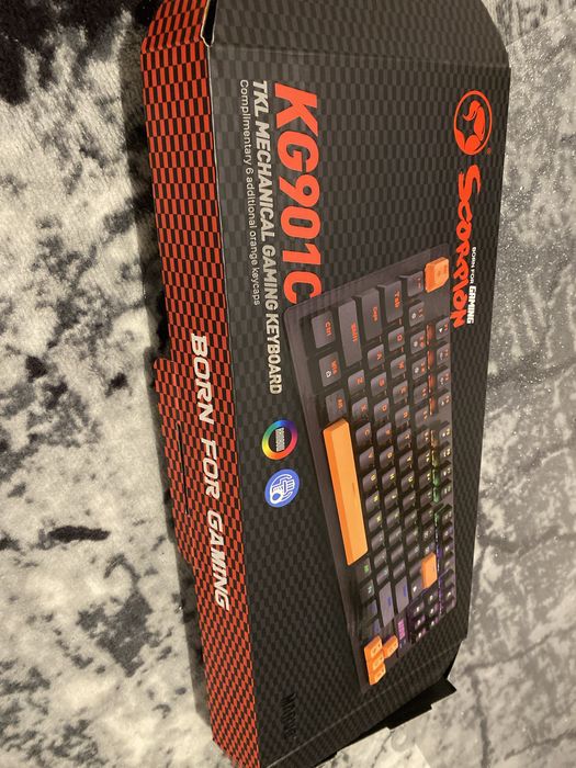 Tastatura scorpion gaming KG901C TKL mechanical gaming keyboard