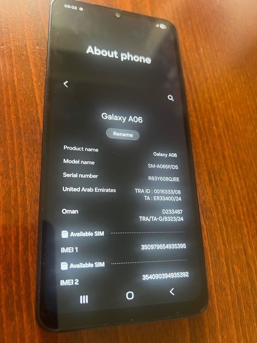 Galaxy A06 64GB в много добро състояние