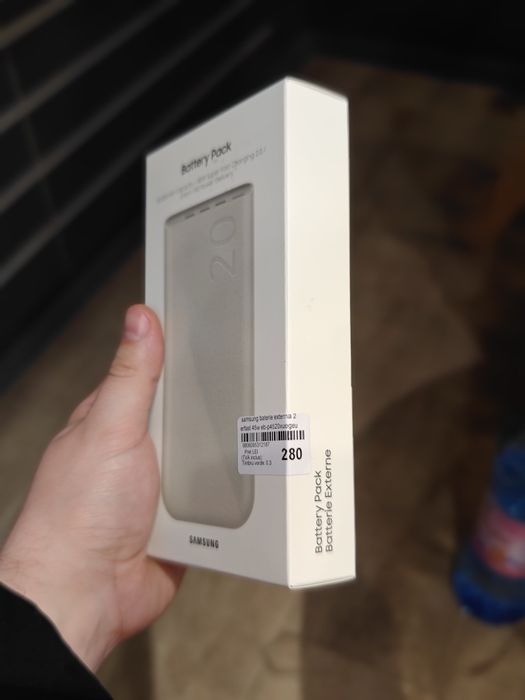 Baterie externa Samsung 20000mah