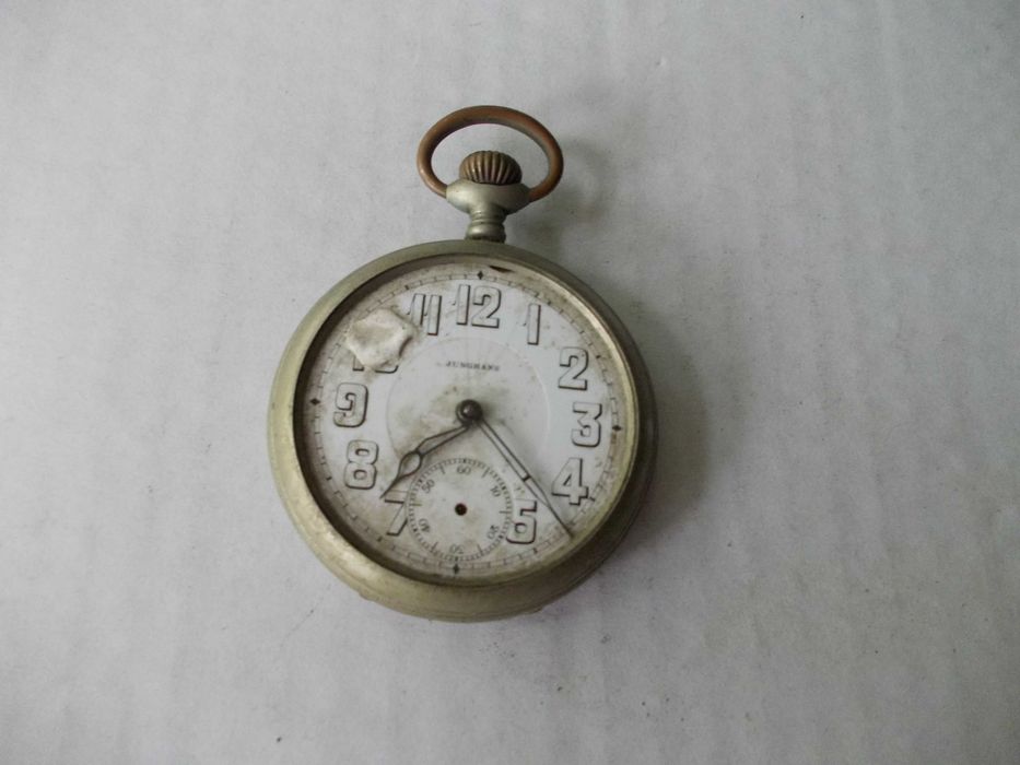 Ceas vechi de buzunar JUNGHANS defect