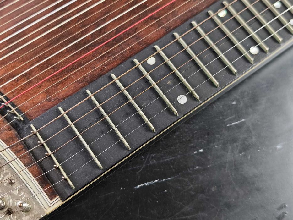 Țiteră (Zither) clasică, instrument muzical de colecție / funcțional