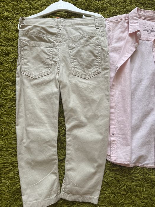 Set NOU  pantalon- camasa - nr. 98 (2/3 ani)
