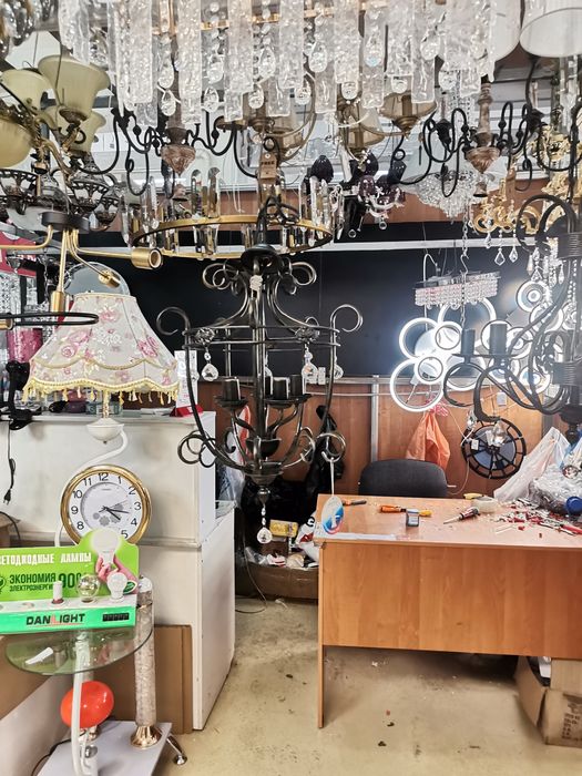 Люстры новые, производство Россия