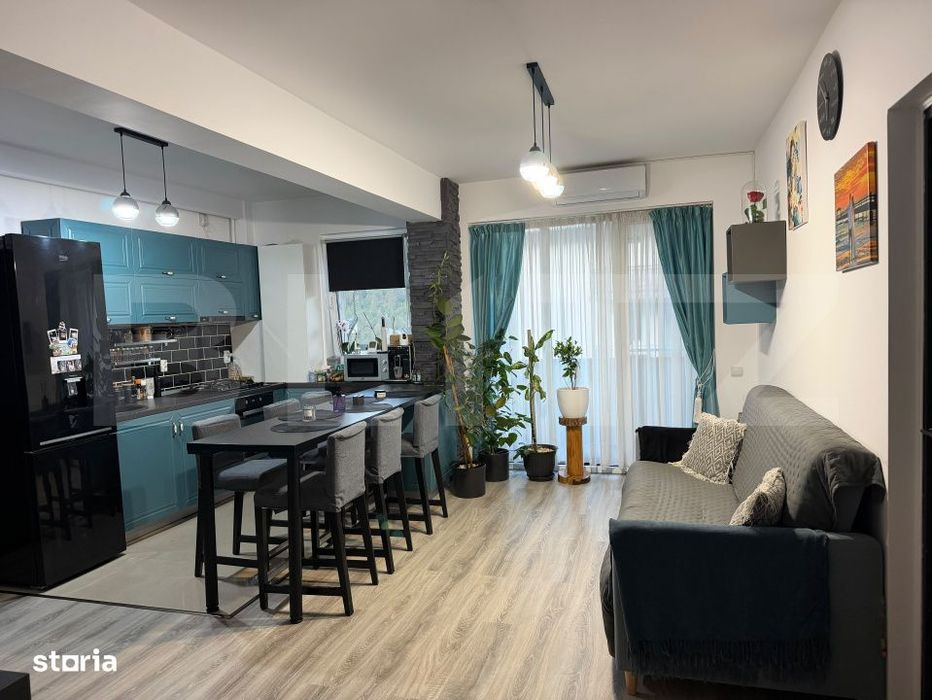 Apartament 3 camere 64 mp, parcare inclus , 2 balcoane, Valea Garboulu — fotografia 1
