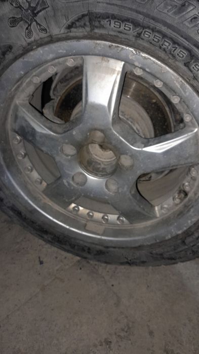 Диски Титановые R15 пяти дырые