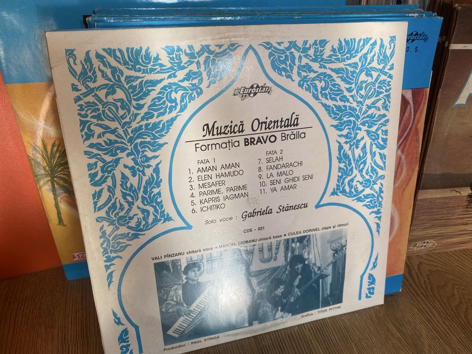 Disc vinil nou, stare NM, formatia Bravo - Muzica orientala