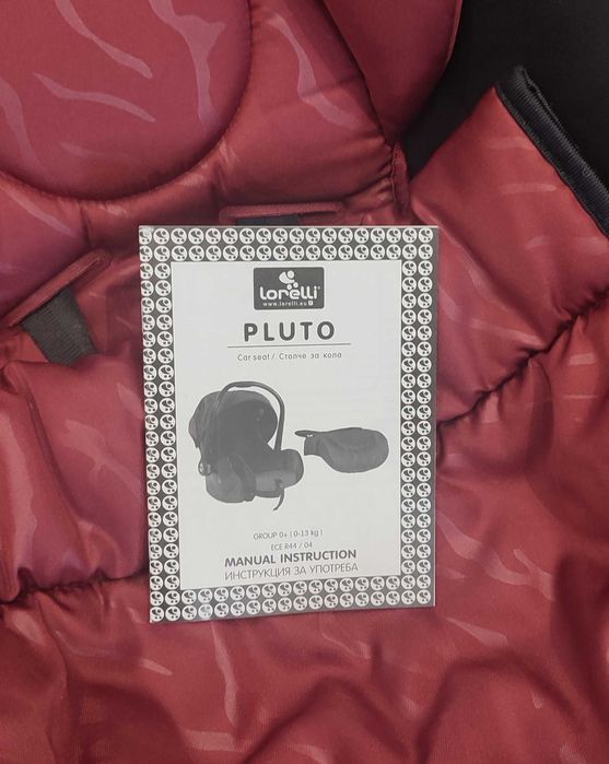 Бебешко столче за кола lorelli pluto 0-13кг