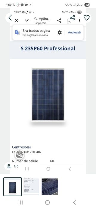 Panouri Fotovoltaice 235W S-H