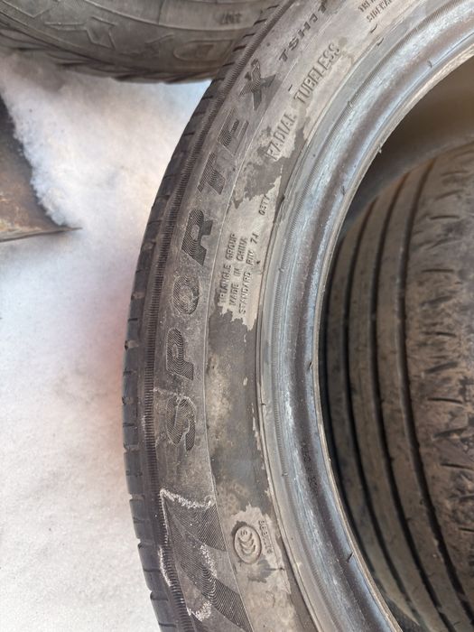 Продам 6 шин 4 летних и 2 зимних