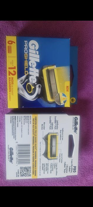 Rezerve de Ras Gillette Fusion Proshield, Originale set de 6 Bucăți