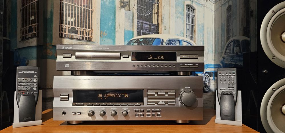 Yamaha RX 396 RDS sau CDX 396 muzica la cd player amplificator statie
