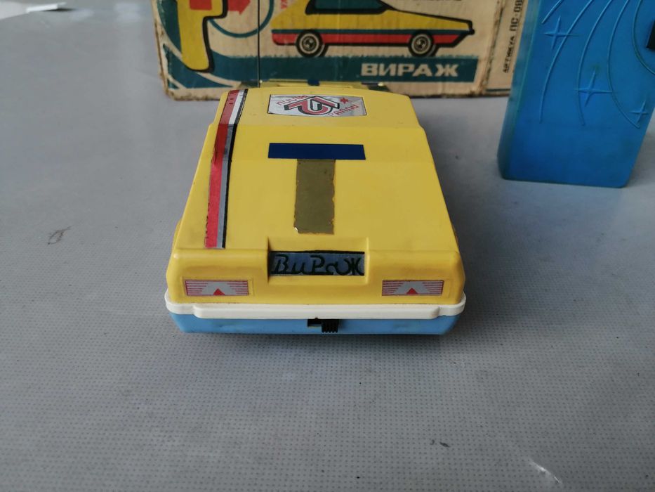 ВИНТИДЖ ИГРАЧКА, СССР, Спортна кола, Рали, Радиоуправляем модел.