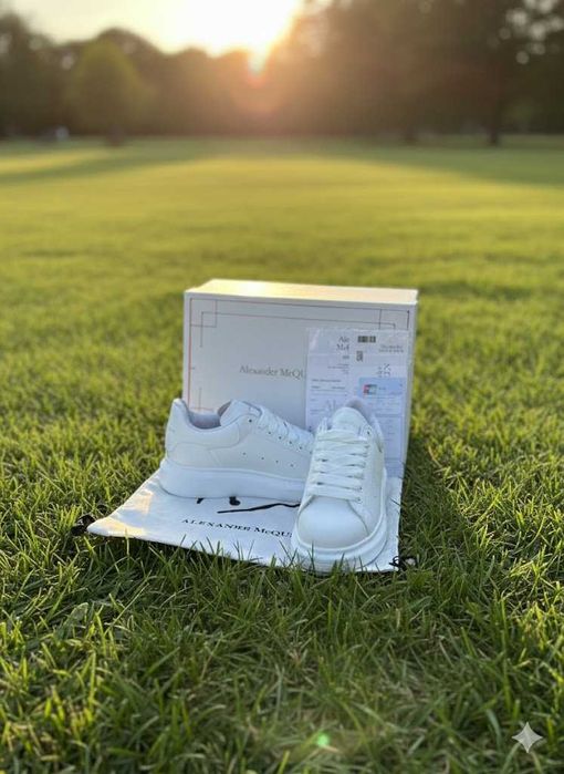 Adidasi Alexander Mc Q U E E N Alb Complet - Adidasi Full Box