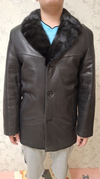 Мужская дубленка