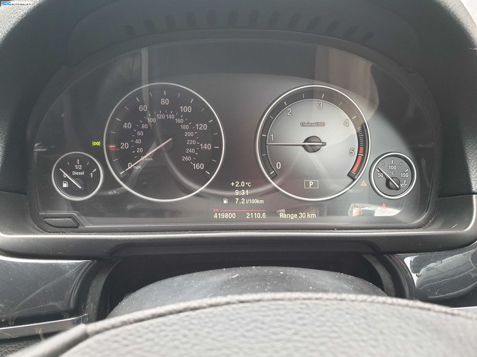 Ceas Ceasuri Cluster Instrumente Bord BMW Seria 5 F10 F11 2.0 D 2009 - 2017 [Q0226]