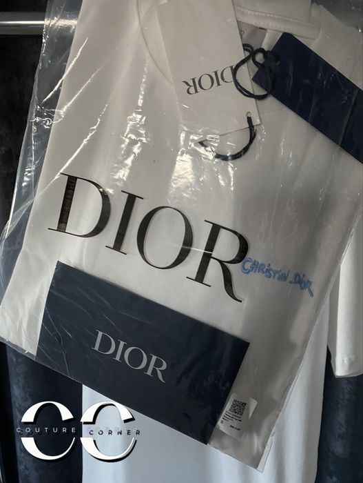 Tricou Christian DlOR • Calitate Top • Embroidered Logo • Cod QR