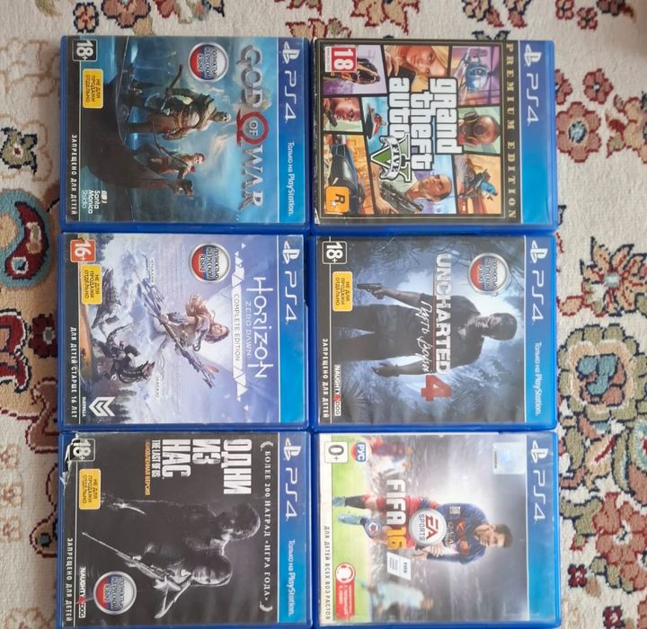 Продам ТОП игры на пс 4